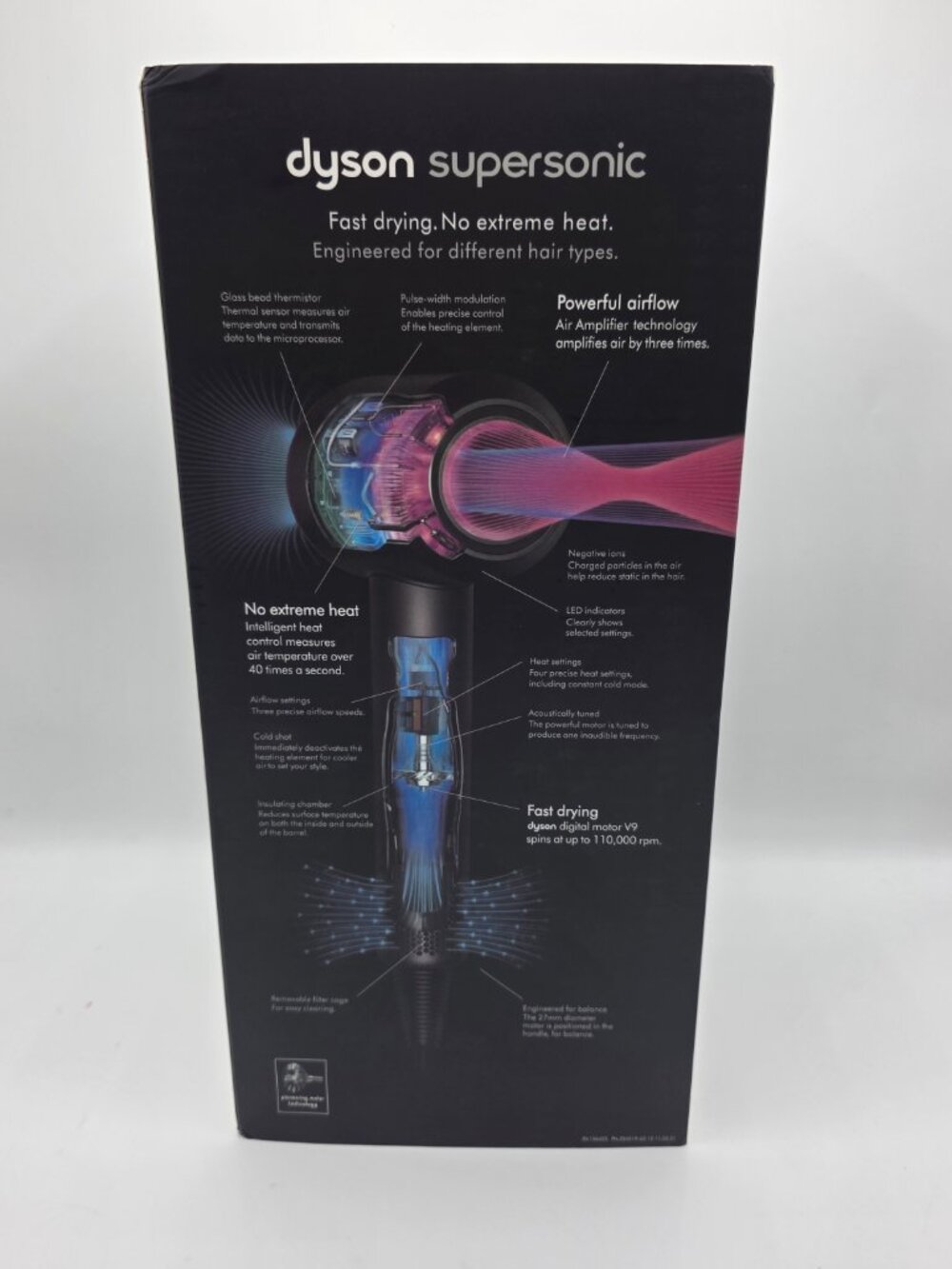 New, Open Box - Dyson Supersonic Hair Dryer with 5 attachments - Picture 5 of 16